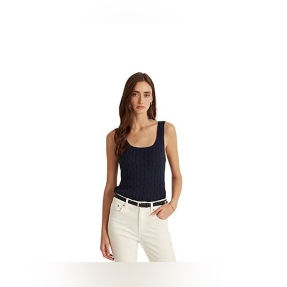 Lauren Ralph Lauren- Cable Knit Sleeveless Sweater- Size 3X